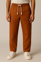 PREMIUM LINEN BAGGY TROUSER