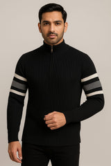 OLD MONEY ZIPPER SWEATER