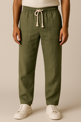 PREMIUM LINEN BAGGY TROUSER