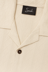 CABLE KNIT BOXY FIT BOYS SHIRT