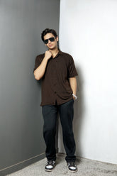 Bistre Knitted Shirt