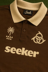 Seek Oversized Polo T-Shirt