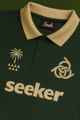 Seek Oversized Polo T-Shirt