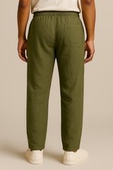 PREMIUM LINEN BAGGY TROUSER
