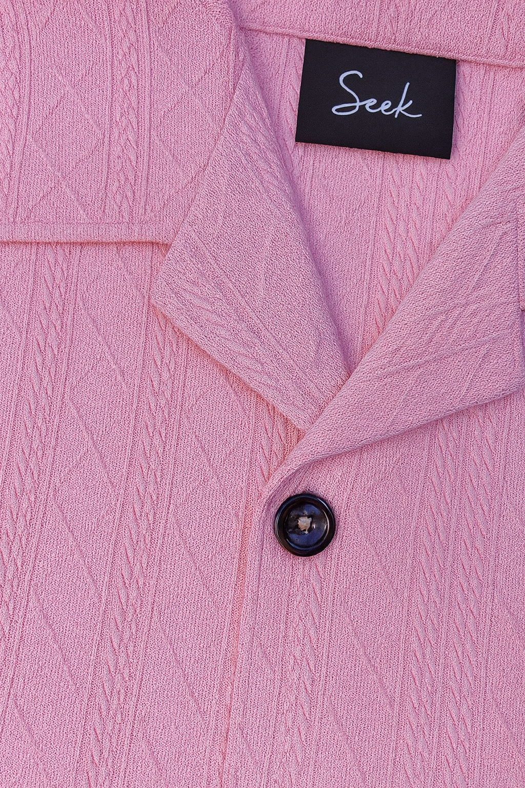 CABLE KNIT BOXY FIT BOYS SHIRT