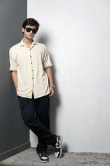 Khaki Knitted Shirt