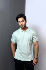 JOHNNY COLLAR POLO- AQ