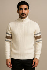 OLD MONEY ZIPPER SWEATER