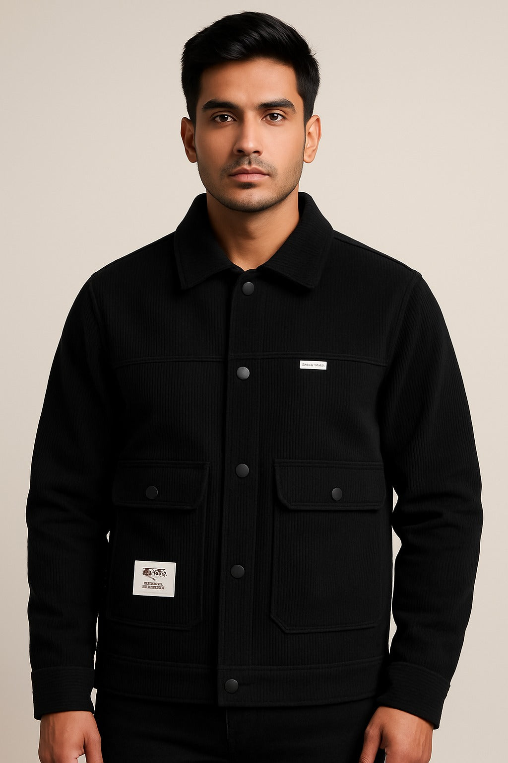SEEK Heritage Ribbed Outerwear – Double Pocket Premium Jacket