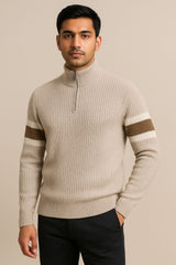 OLD MONEY ZIPPER SWEATER